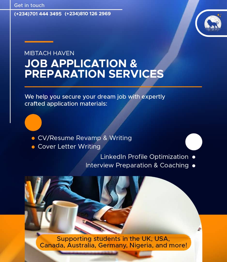Job Application & Preparation Services