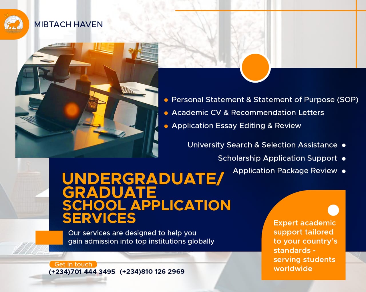 Undergraduate/Graduate School Application Services
