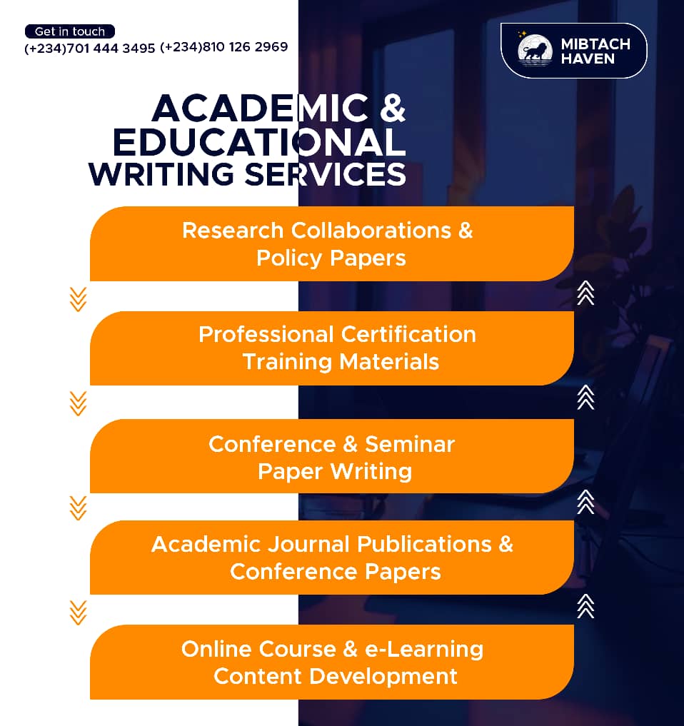 Academic & Educational Writing Services
