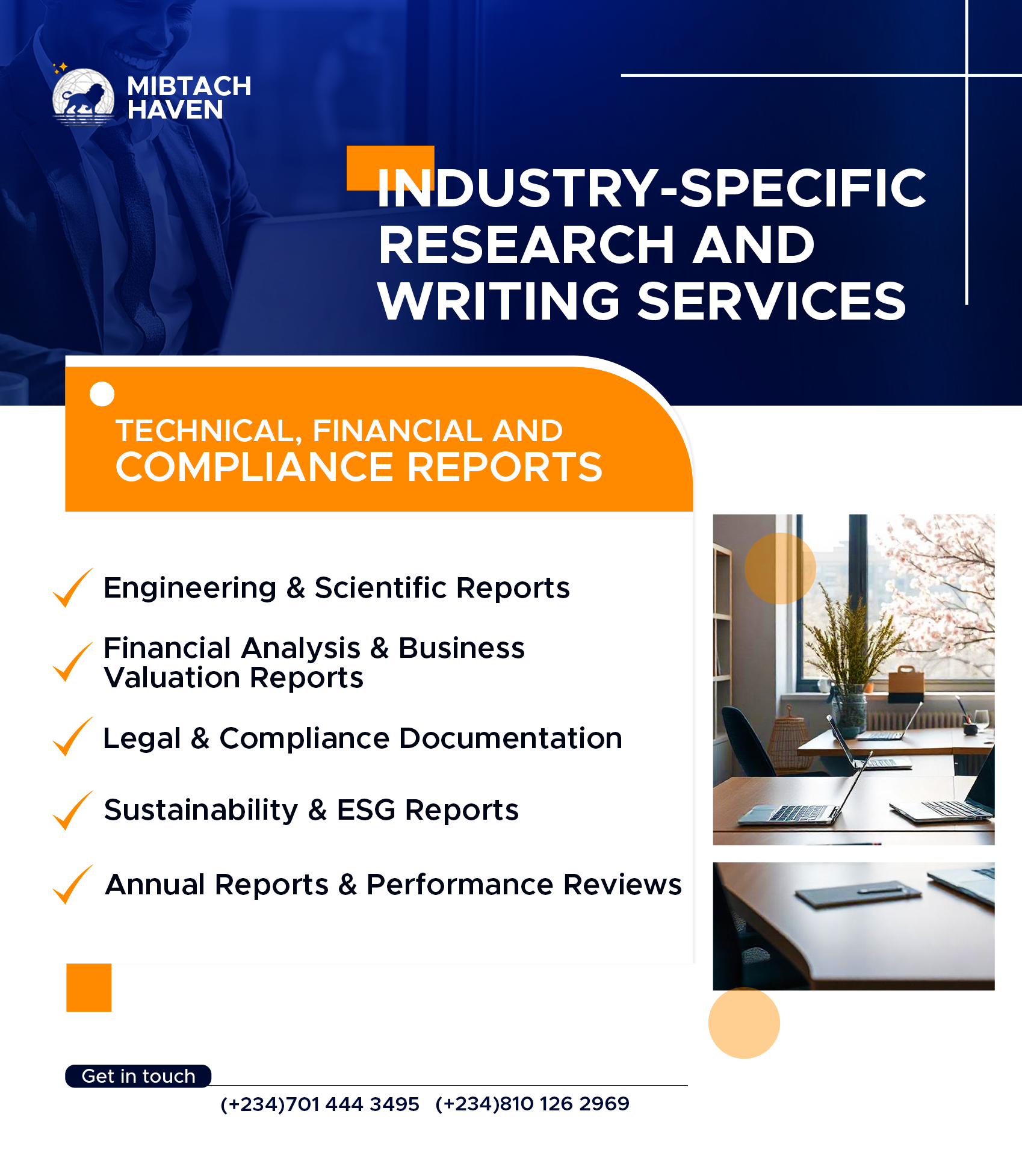Industry-Specific Research And Writing Services