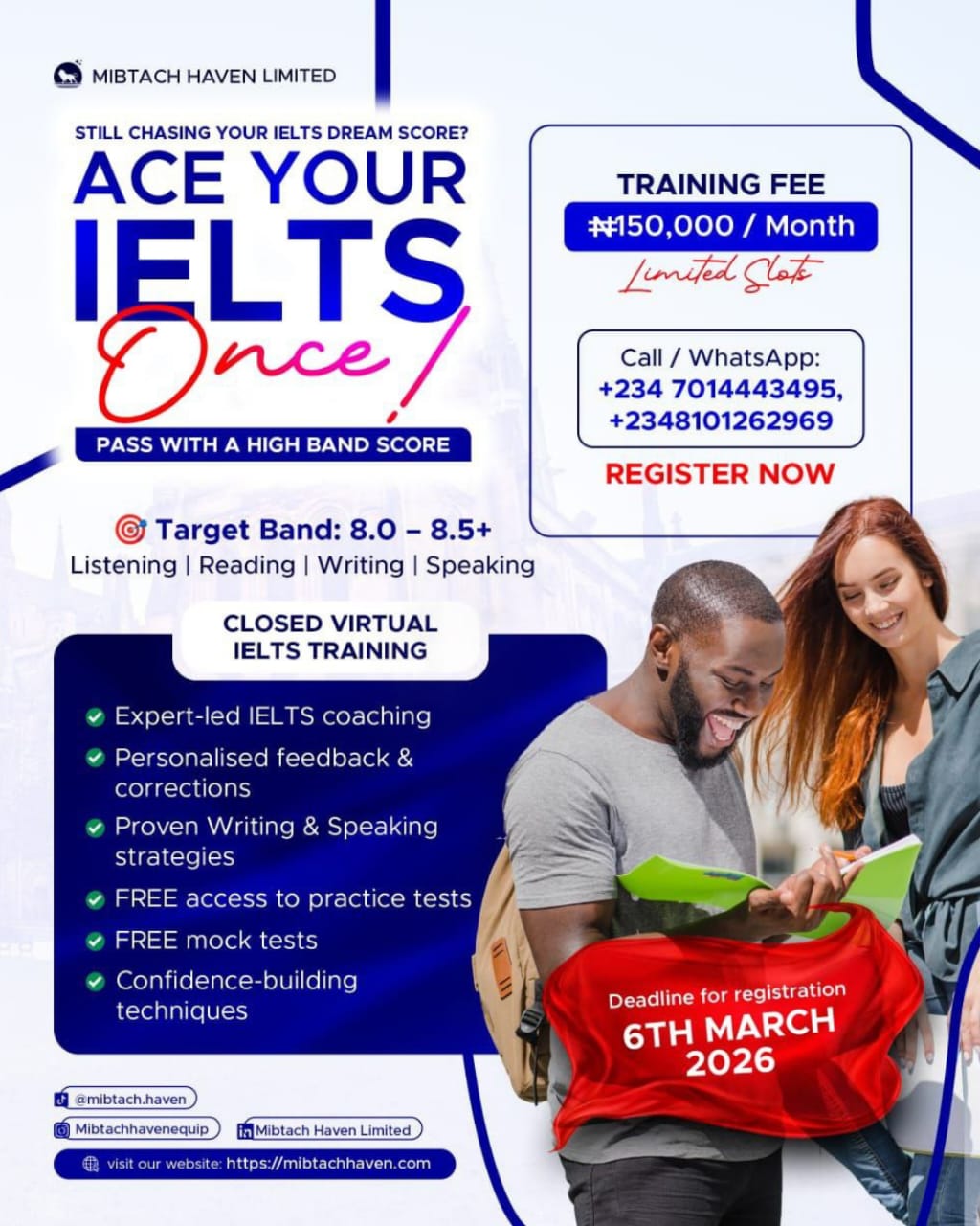 Ace Your IELTS Once